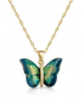 Butterfly Pendant Necklace