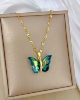 Butterfly Pendant Necklace