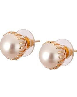 Engraved Pearl Earring