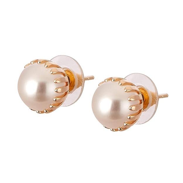 Engraved Pearl Earring