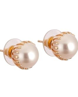 Engraved Pearl Earring