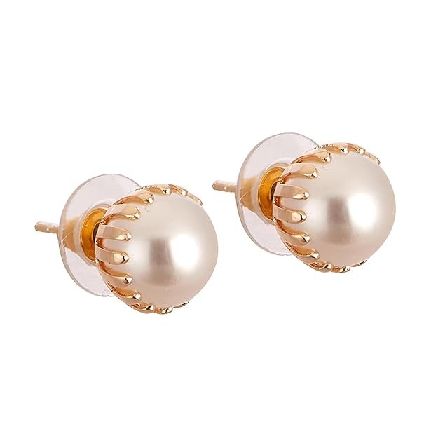 Engraved Pearl Earring - Image 2