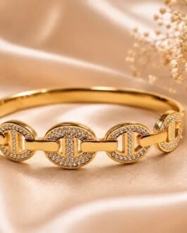 Aurelia Pavé Mariner Link Bangle