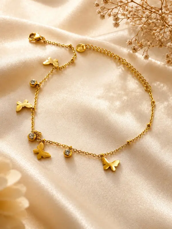 Flutter Charm Anklet