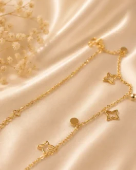 Meadow Blossom Delicate Station Anklet
