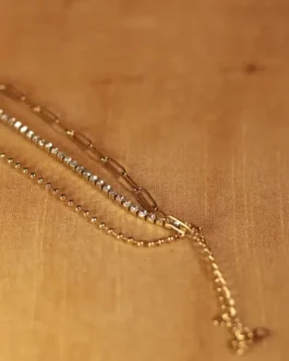 Radiance Multi-Strand Layered Chain Bracelet