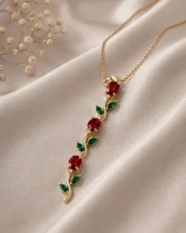 Ruby & Emerald Pendant